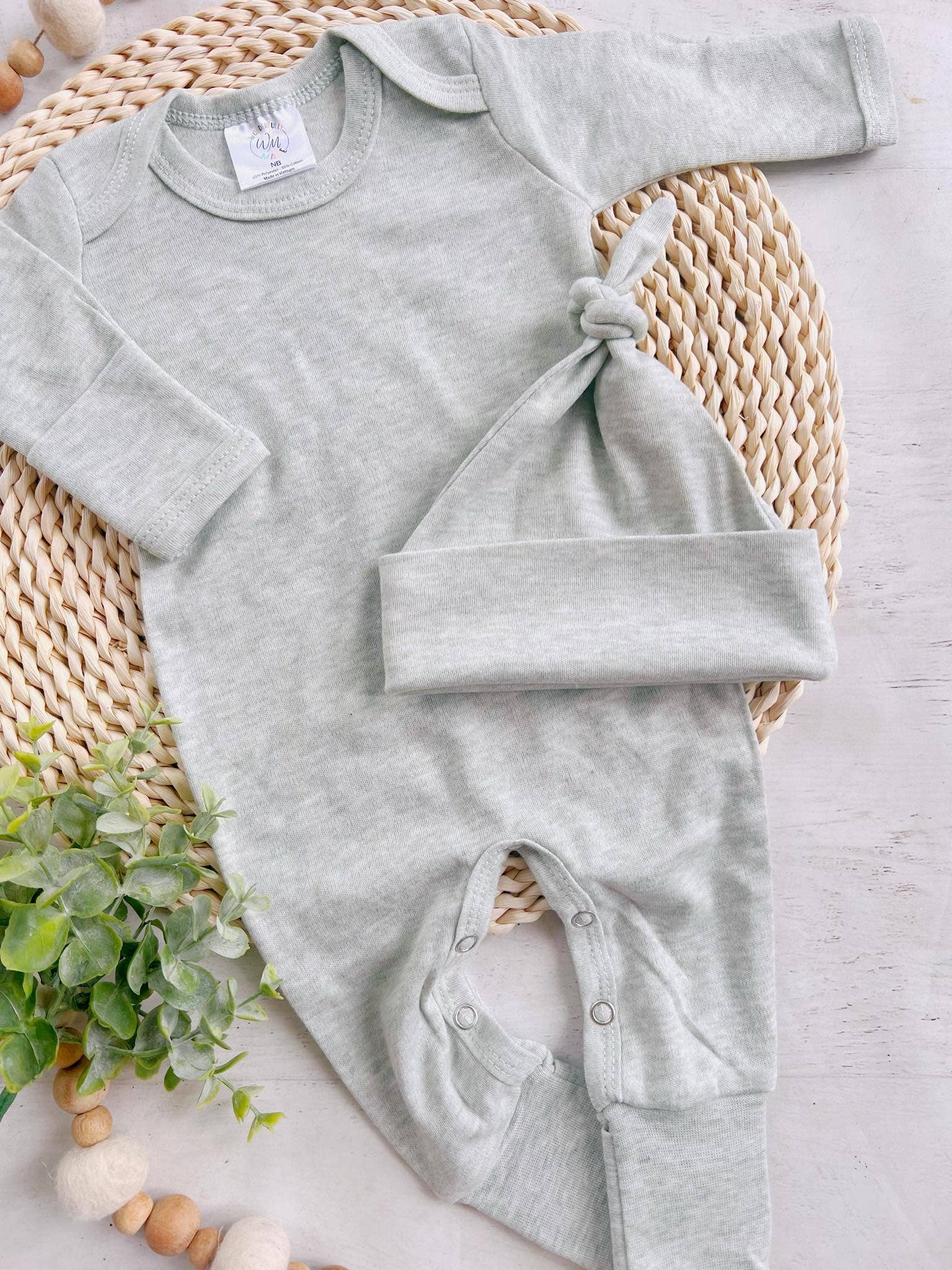 Baby Romper Wholesale Blank - Solids Patterns and Heathers