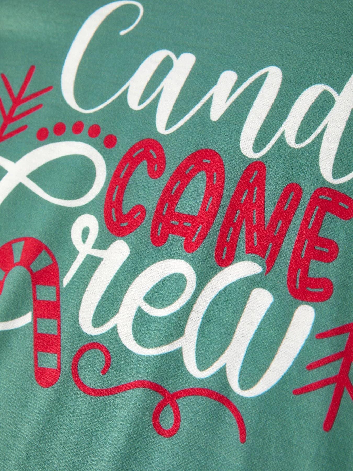 Christmas Print 2 Tops + 1 Pant Combination Girls Pajama Set