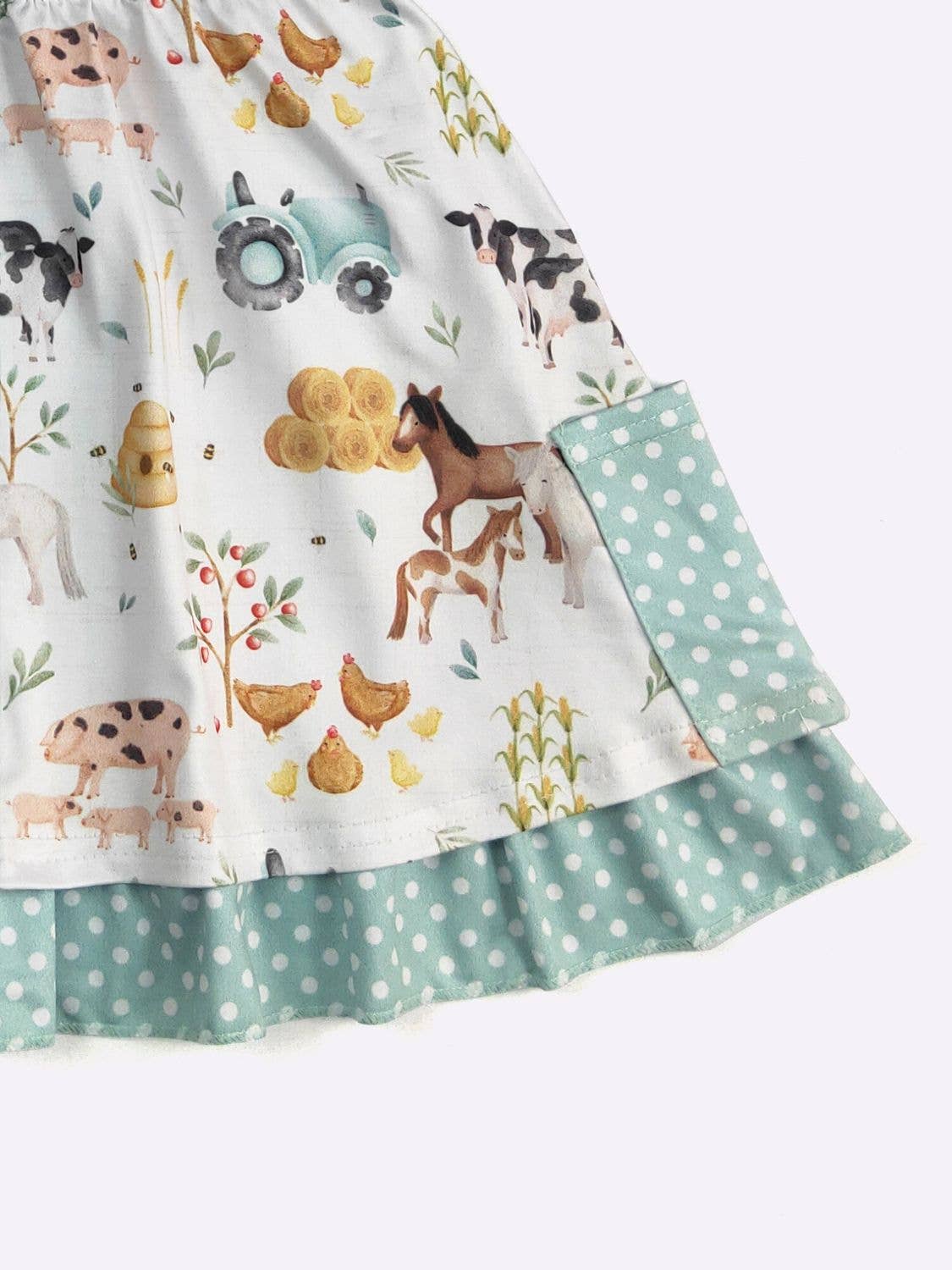 Hobby Farm Fall Girls Dress