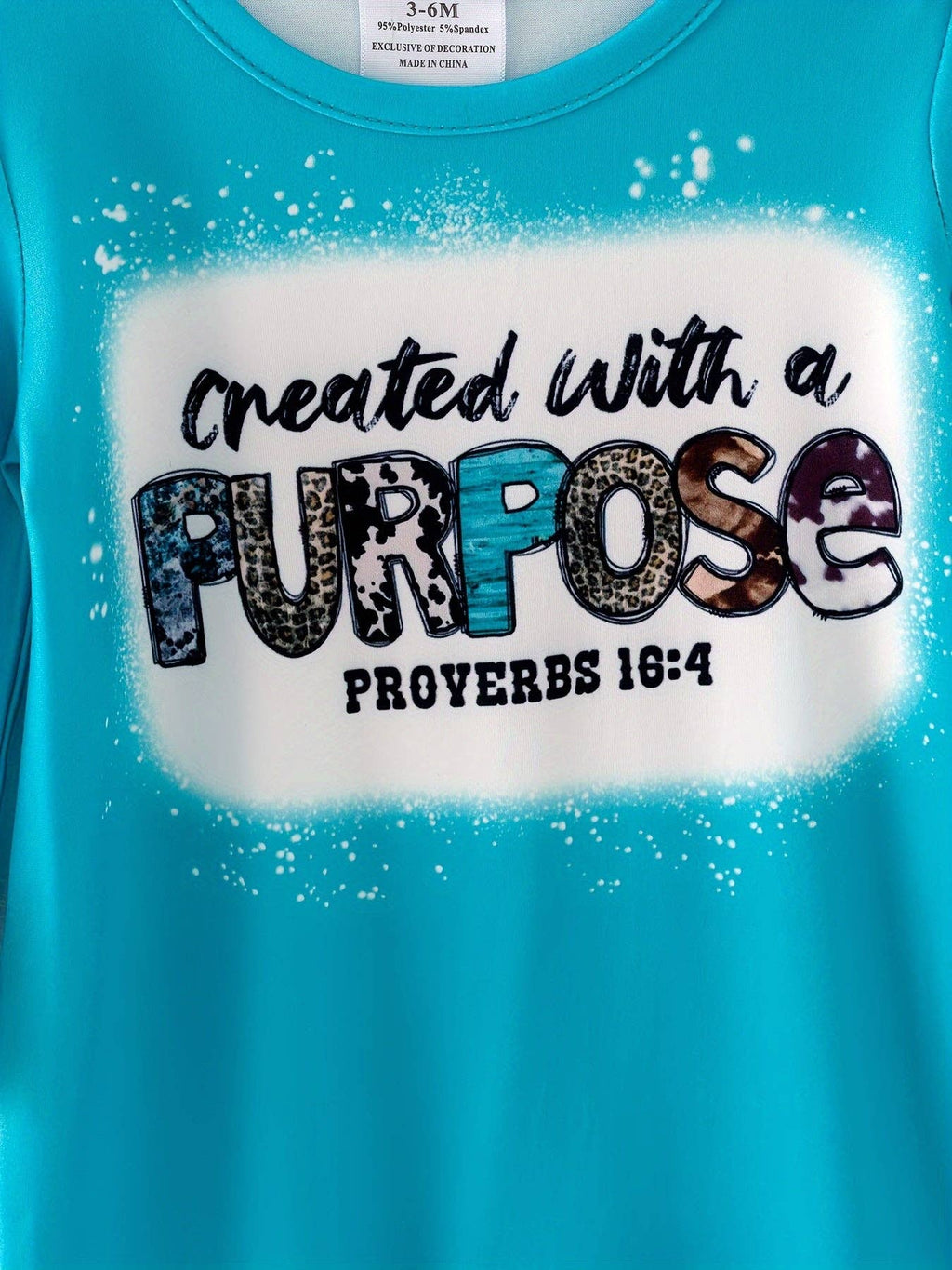 4 piece Baby Girl Autumn /Winter Cow Letter Leopard O-neck Ruffle Romper Set