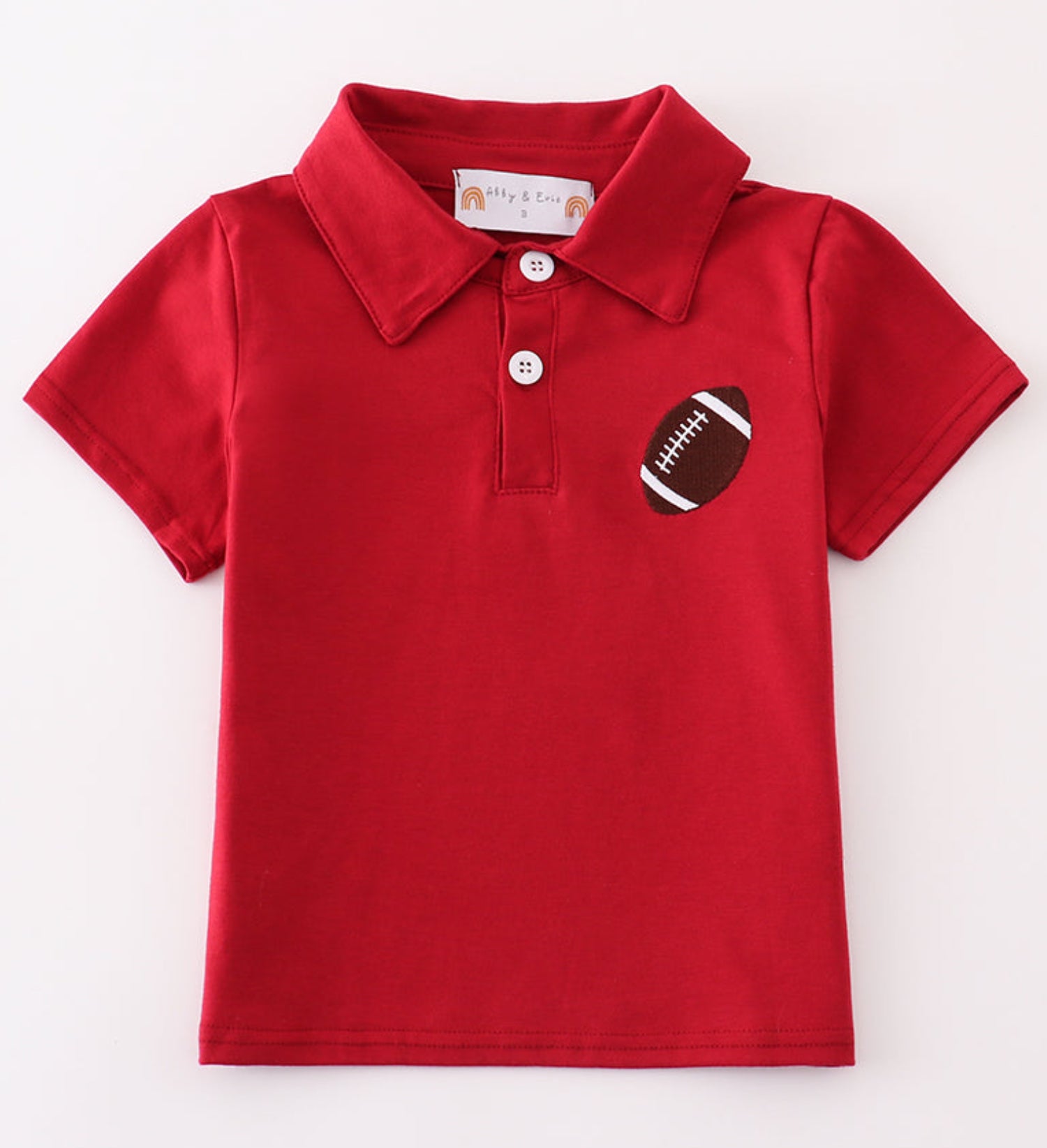 Maroon football shirt