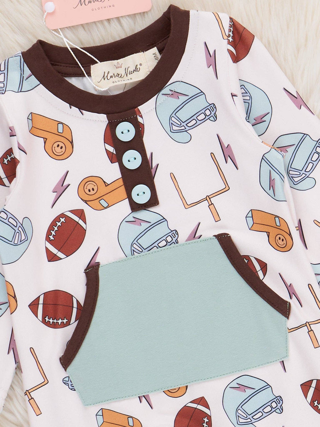 Little All-Star Pocket Romper