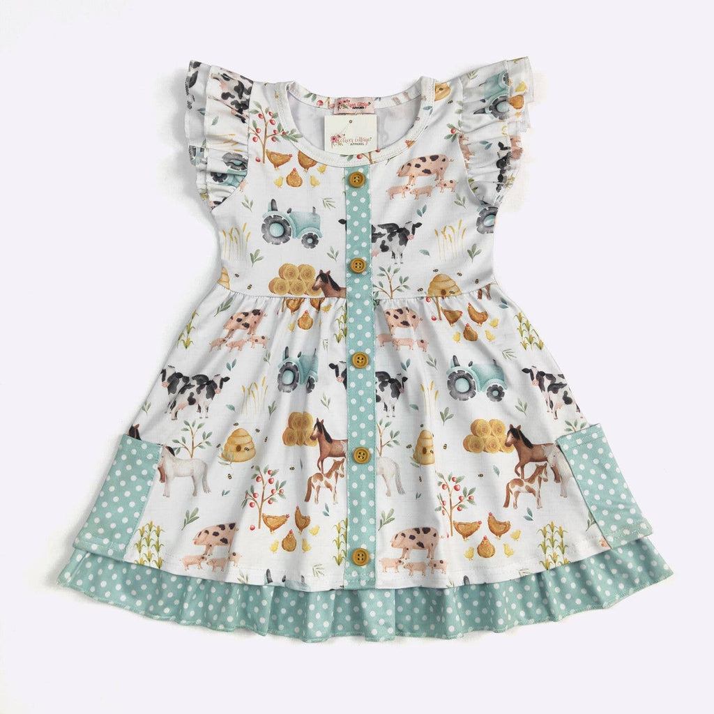 Hobby Farm Fall Girls Dress