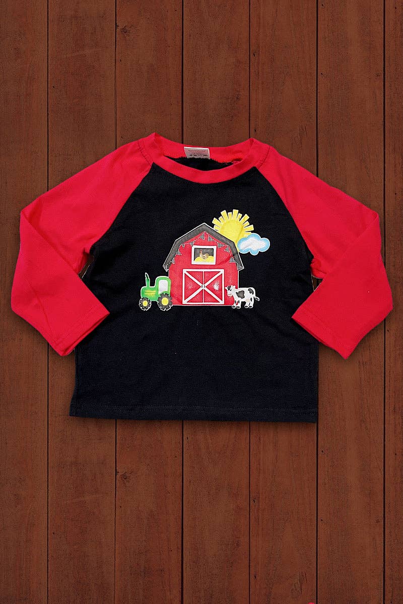 FARM PRINTED BOYS SHIRT. LC-TP-2116332 AMY