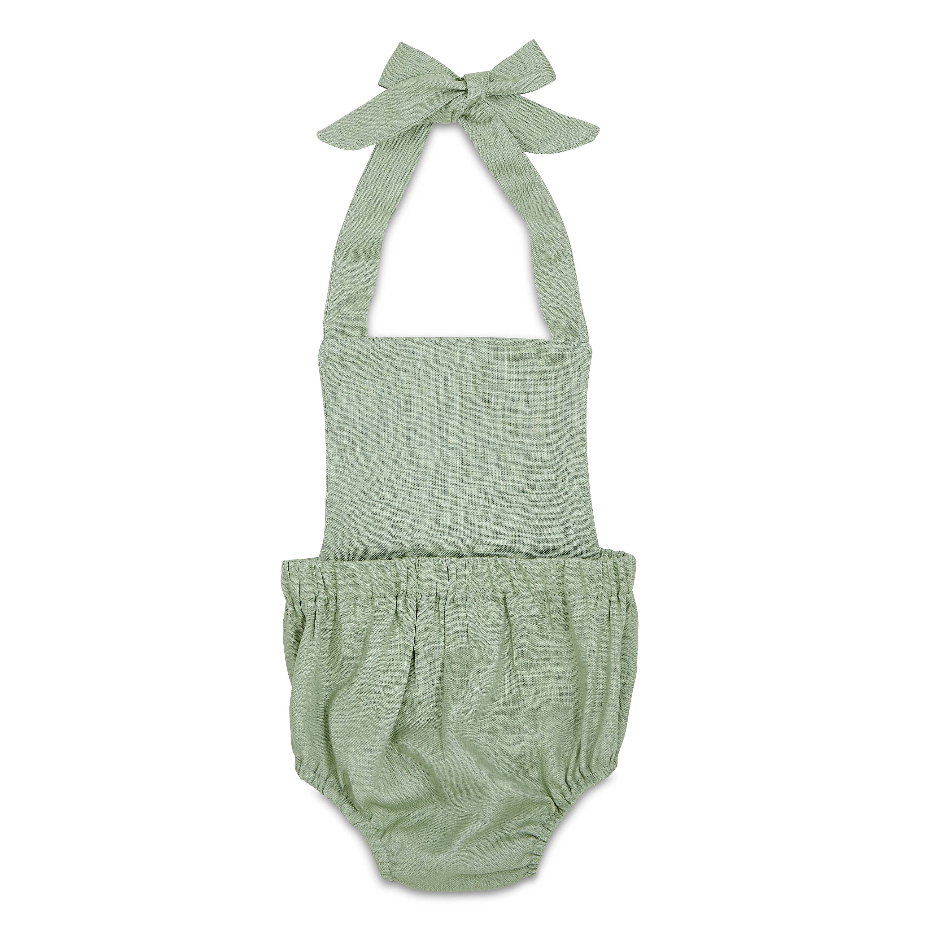 Sage Summer Baby Romper