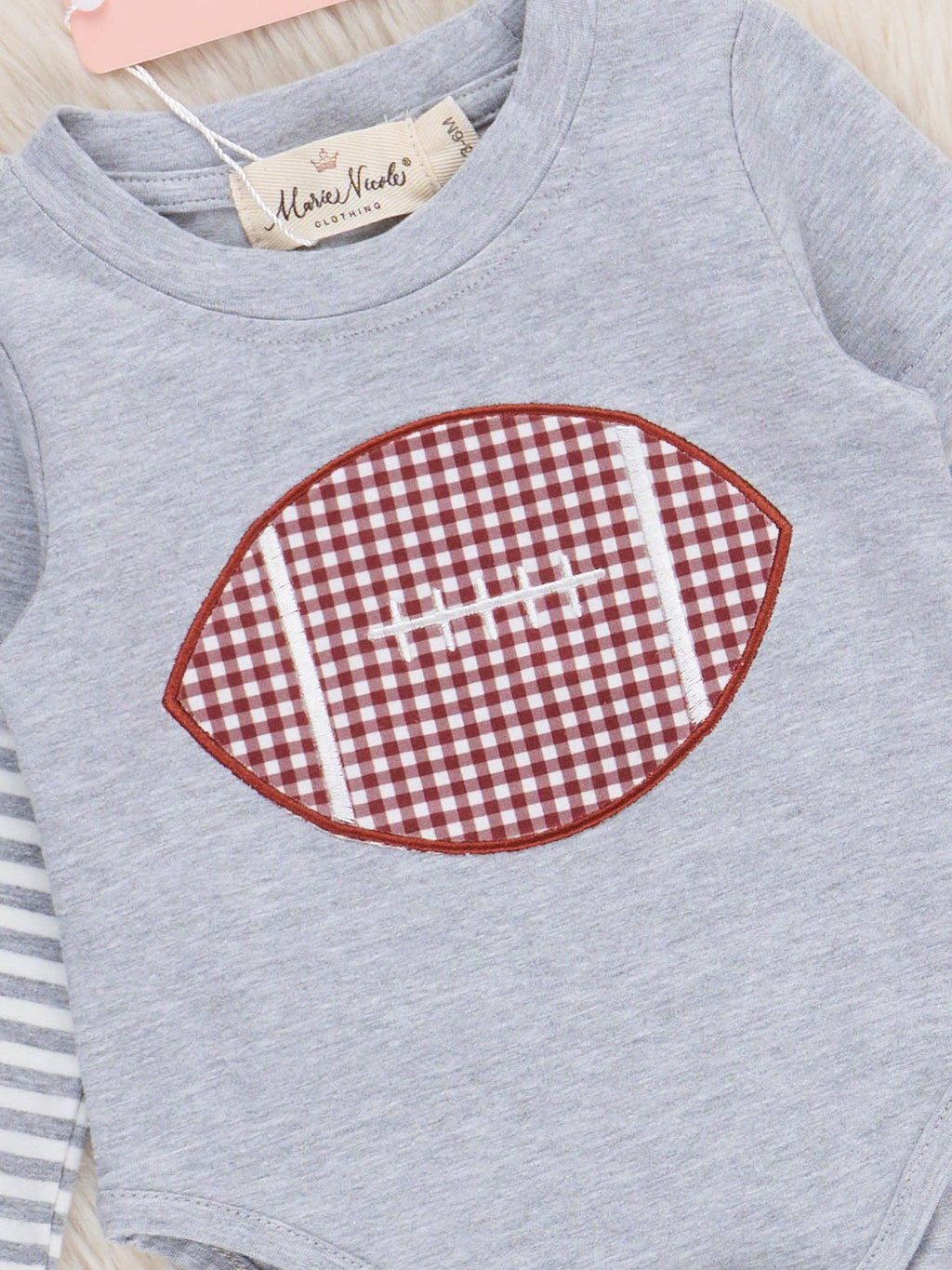 Hut Hut Hike Embroidered Football Bubble