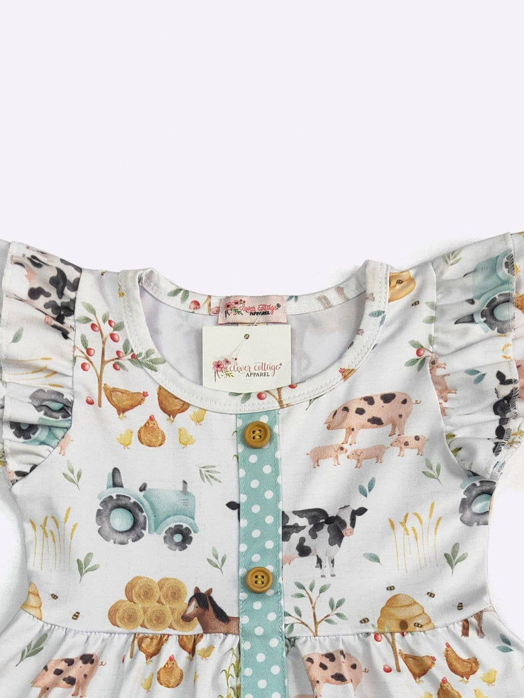 Hobby Farm Fall Girls Dress