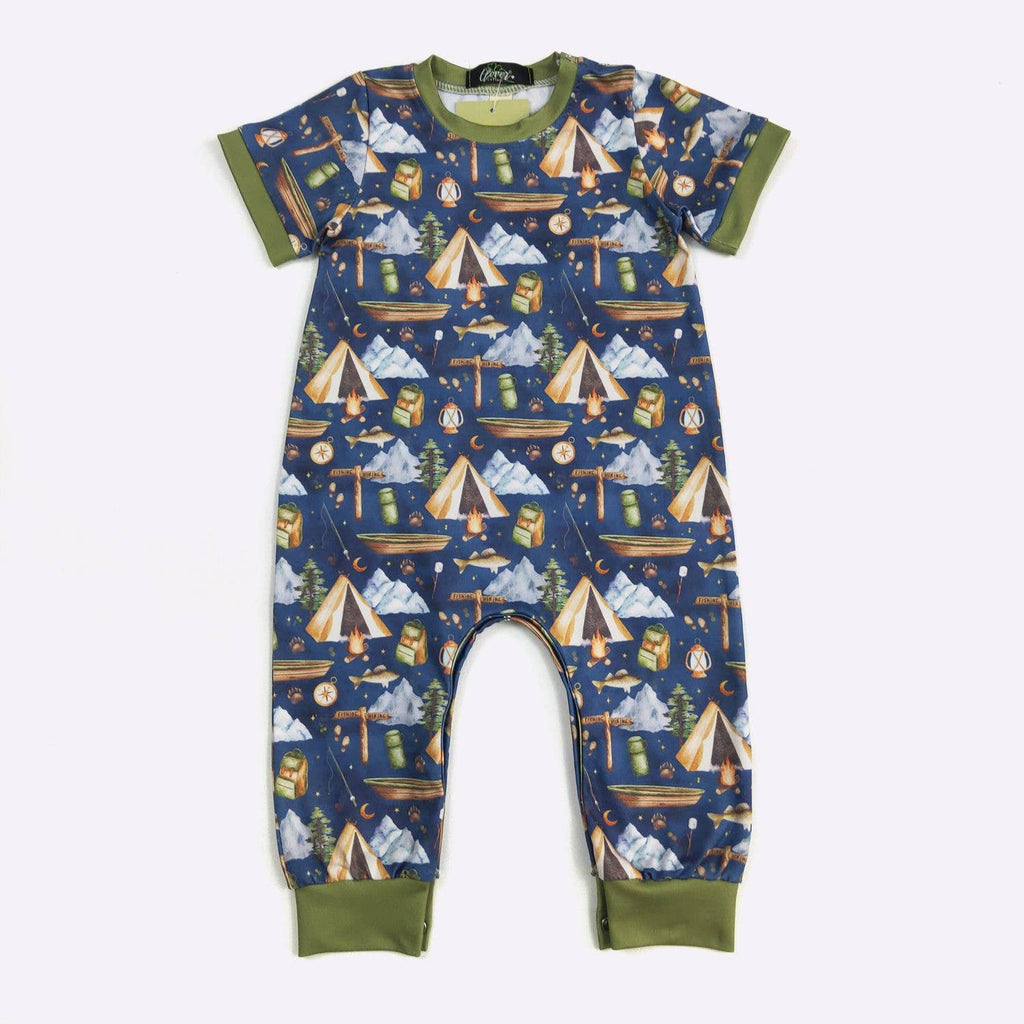 Camp Boy Romper